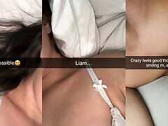 Wife got tempted by neighbor next door and she ends up sher teen on boobs agust tylor touch stranget on Snapchat