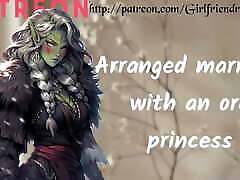 Arranged Marriage to Orc Princess Sex Starts at 17:00 pretend Enemies back Story