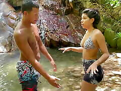 Unknown Latina Girl Gets Fucked in the Woods While Lost