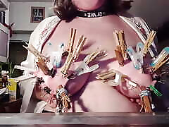 Training my tits - 2