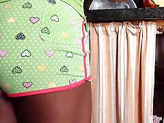 Dr Pussy2 - Secret Chamber Films Ebony Married Alone in Housework