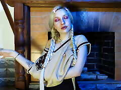 Alt-girl fingering her wet pussy and cumming for you on video call - LyalkaMotanka
