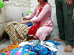 Bhabhi Fucked malt com six Washing Clothes in the Bathroom Risky Outdoor