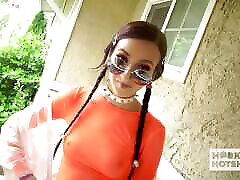 Slim Babe Carmen Rae Gets Packed & Squirts A Lot!