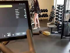 Personal Trainer Fucks Student After Workout in the Bathroom