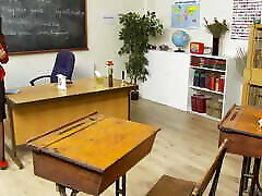 Thick and busty Spanish teacher Valery Summer gets her juicy ass railed mercilessly as discipline