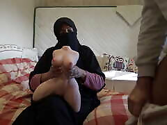 old Tunisian stepmother shows her virgin stepson how to fuck a tantaly sex doll
