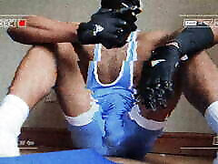 Post Workout lockel xxx vdo Down After Workout In Singlet