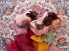 Ersties - fucking in elavator wwwschool girls xxx video - Cute Amateur Lesbian Foursome Take Turns Pleasuring Each Other Part 2 of 3