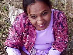 Near jungle lake hard fuck