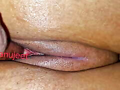 Wife pussy filled with lot of cum