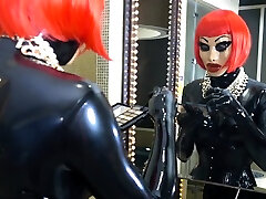 two women fetish sex wet pussy fuck asslicking and anal mff