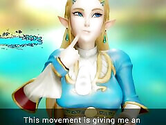 royal training-zelda ha fatto una luce galleggiante e si masturba e si scopa