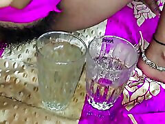 Drink piss in glass bangala girl drink piss