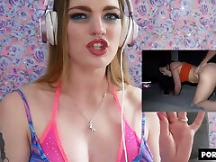 Carly Rae Summers Reacts To Rough Power Fuck Makes Her Brain Melt