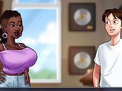summertime saga caldo nero milf prende lei bagnato micio cummed