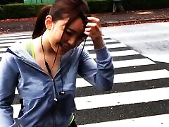 look to the end a land beauty who was running in tokyo succeed until sex