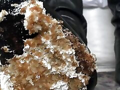 Boot Meal! Eating Cake From Soles POV, Lady Victoria Valente
