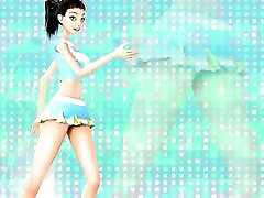 3DGSPOT - Tiny Trans Fucks With Giant Busty Trans! FRENCH SUBTITLES! 3D CARTOON chase plays with her pussy!