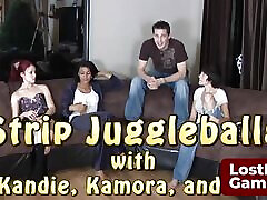 Things just got hotter with Strip Juggleballs