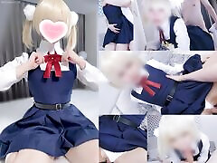 Mesugaki Vtuber Cosplaying Hookup in a Uniform Outfit. aliceholic13