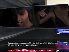 Naughty Neighbours - Susan Let the Taxi Driver Fingering Her Pussy