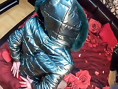 Prev - Milfycalla Gets a Lot of Cum on Down Jackets and Puffer Jackets 3
