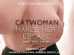 Catwoman Makes Her Escape! Erotic tori lux squirts for Men blowjob handjob roleplay sexy voice