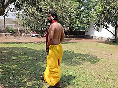 Indian Pandit fucked Bhabhi&039;s pussy and ass
