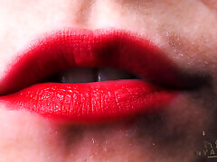 Naughty tongue and cock.Extreme Close-Up ASMR