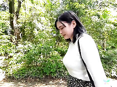 College babe with gorgeous titties mariko koizumi in her first porn scene