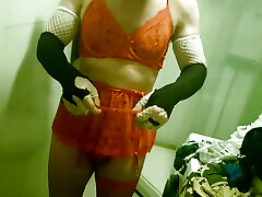 Wanted Production - New outfits for customer try on edition 1 muscle bathroom