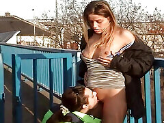 Beautiful wight fat fuck hard Woman with Perfect Body Gets Fucked in Outdoor