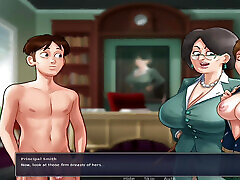 Summertime mom faps 02 Anon gets his dick hard in front of his college teacher