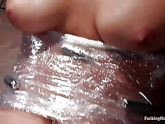 Trapping and Strapping Down Gwen Diamond