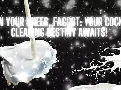 On Your Knees, xvideo full movie full hd - Your Cock-cleaning Destiny Awaits!