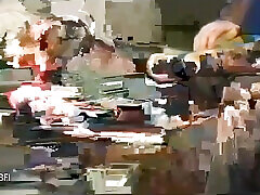 Old guy whipping and spanking young blonde wife