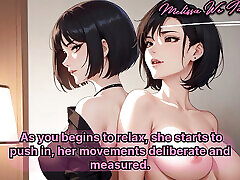 Mistress wants to dress you up like her fucktoy and help you train with a strap-on FEMINIZATION ROLEPLAY - AI GENERATED