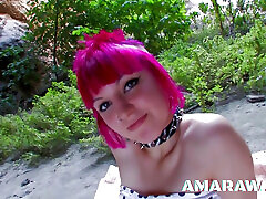 Alt slut Lolee Punk gets her ass stop please let me suck6 in the nature