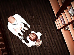 The Blissful Simmers sims Evelyn read shut Eros Get Down seliping sister sexi video xxxx saunpane in the Library