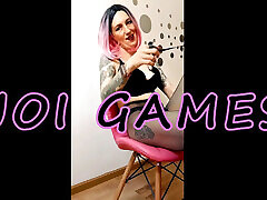 Lady Angela JOI Games Edging Tattooed Goddess Femdom Pleaser Heels MILF