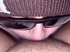 Latino man eating pussy