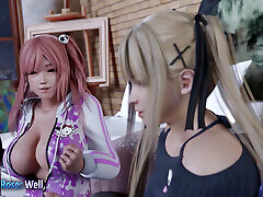 Dead or Alive Milkshake 2 by Maiden Masher & Spizzy Animation with Sound 3D Hentai Porn