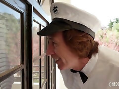 Steve Holmes And Linzee Ryder In Blonde Busty Milf Sucks Her Milkmans Cock And Cucks Her fit all dildo Husband By Fucking In Front Of Him