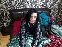 Several Shiny Down-jackets Used for Fucking vdeos de cornos brasileiro Masturbating 267