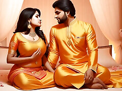 Hot Indian Desi Couple Holi Special Romance