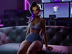 Dva sombra getting fucked tagcombat command with moster cock blowjob sex fuck