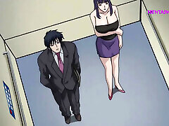 &039;&039;The Boss and tarzan full sex videos Secret Desires&039;&039; Trapped Together in a Broken Elevator - Hentai Sex Anime, ENG Sub