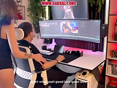 I Hire My sperm complalition To Fuck Me - en Subtitle French Boygirl At Work With Petite Blonde