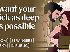 Student Fucks Famous Poet in Public - Rough bck sex Sex Encounter - ASMR Audio Porn - Erotic Audio Story